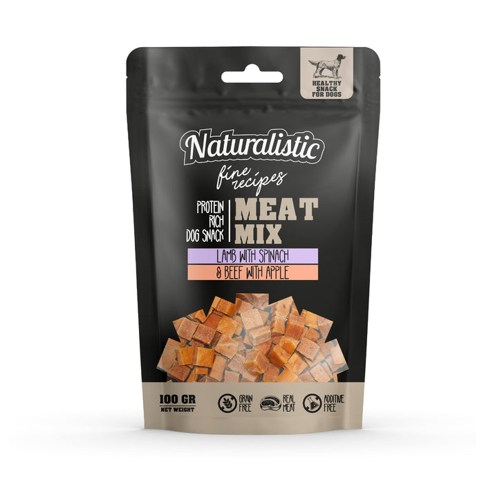 Naturalistic MeatMix Lamb/Spinach & Beef/Apple