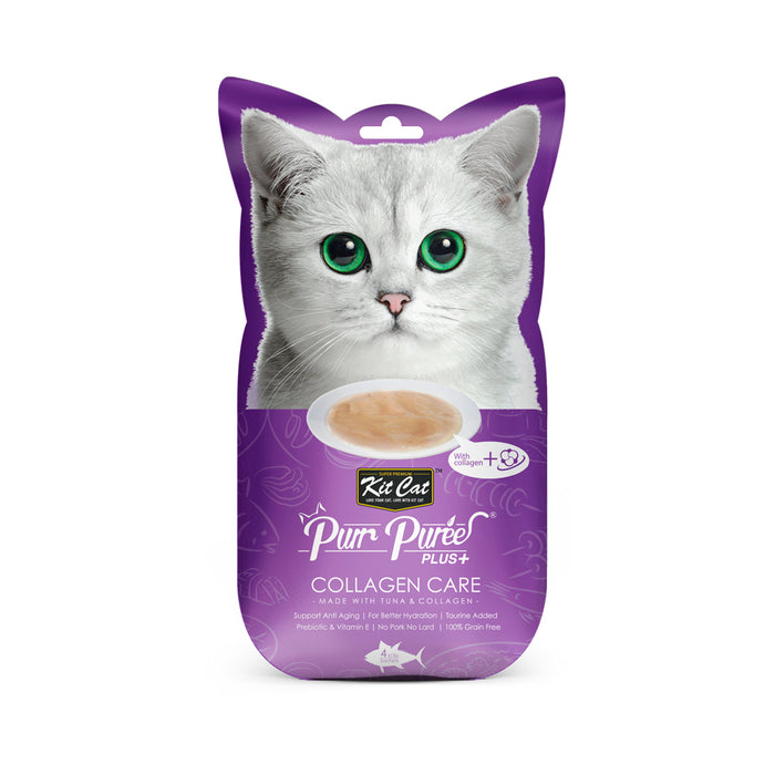 Kit Cat Purr Puree Plus+ Collage Care (Tuna)