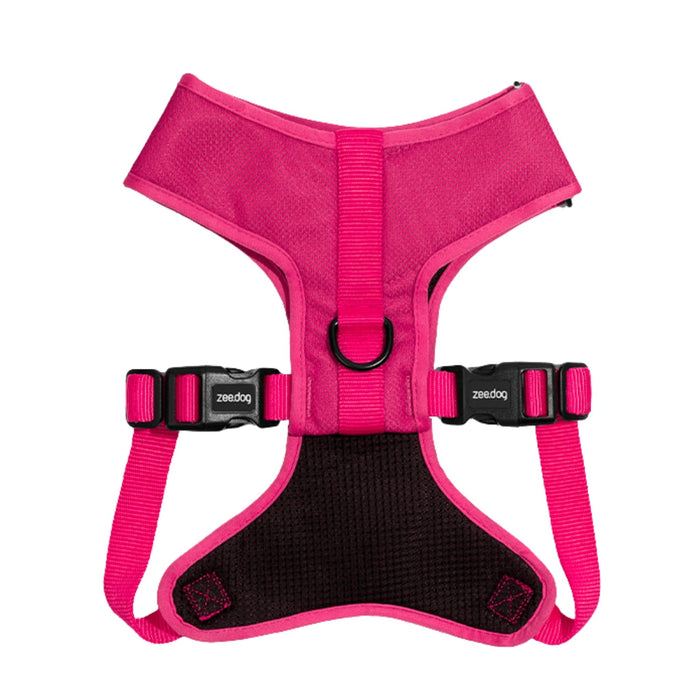 Arnés Ajustable Air Mesh Pink Led para Perro - Zeedog