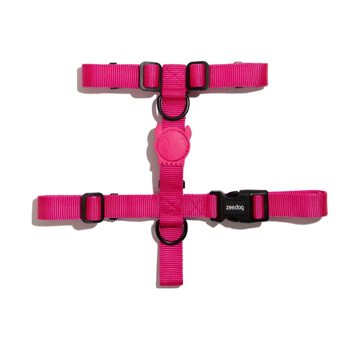 Arnés H Ajustable Pink Led para perro - Zeedog