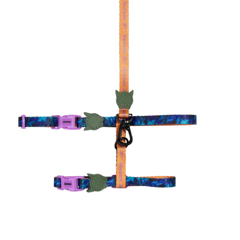 Leash + H-Harness Trekk para gatos