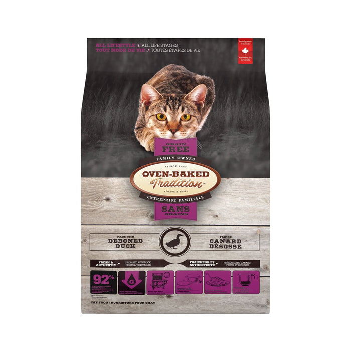 Oven Baked Grain Free Adult Duck para Gato
