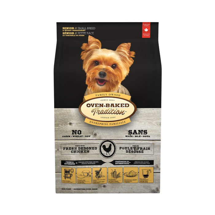 Oven Baked Tradition Senior & Weight Small Bites Chicken para Perro 2,27 Kg