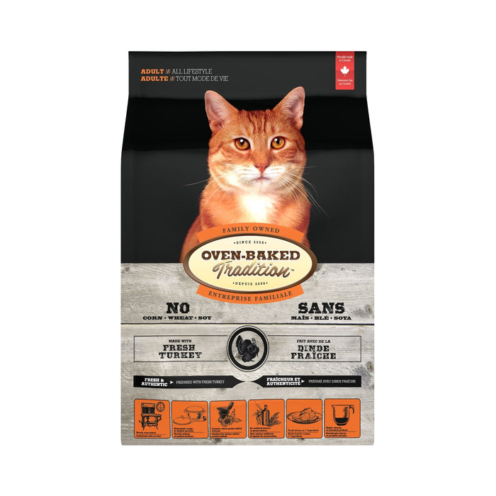 Oven Baked Tradition Adult Turkey para Gato