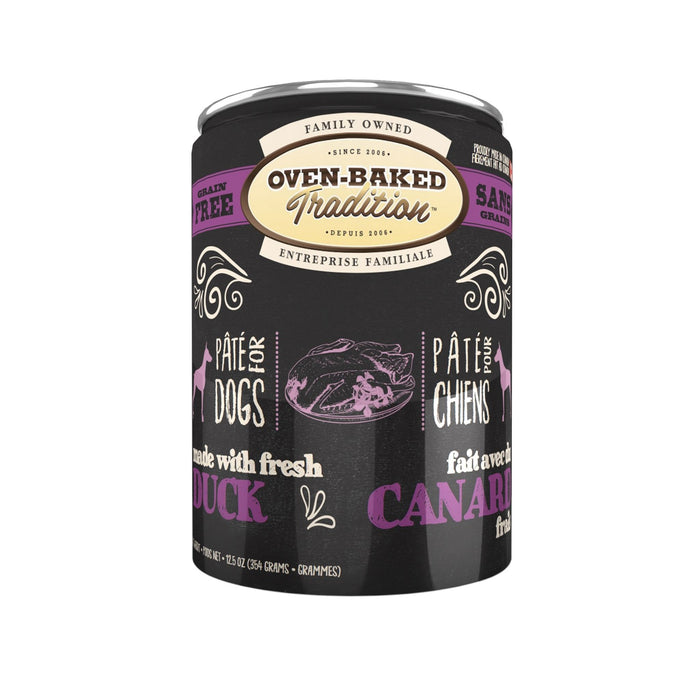 Paté de Duck para Perro Sin Granos 354 g - Oven Baked