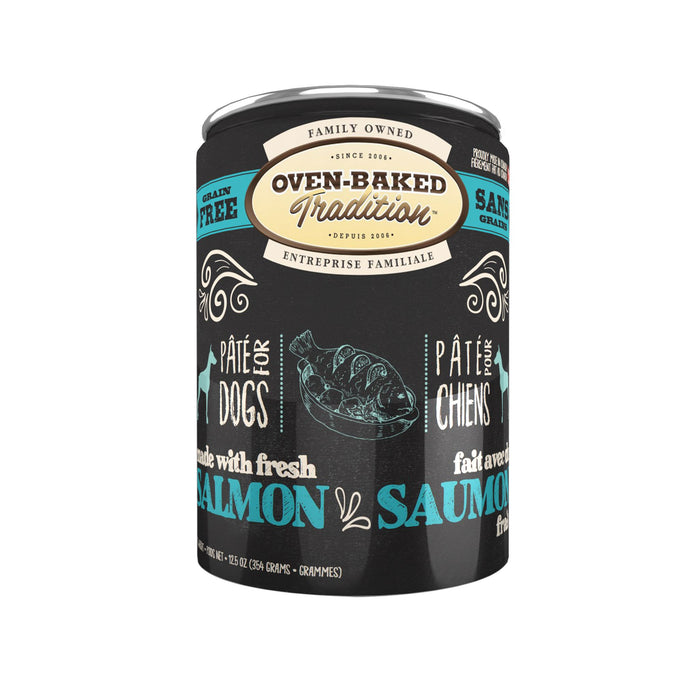 Paté de Salmón para Perro Sin Granos 354 g - Oven Baked