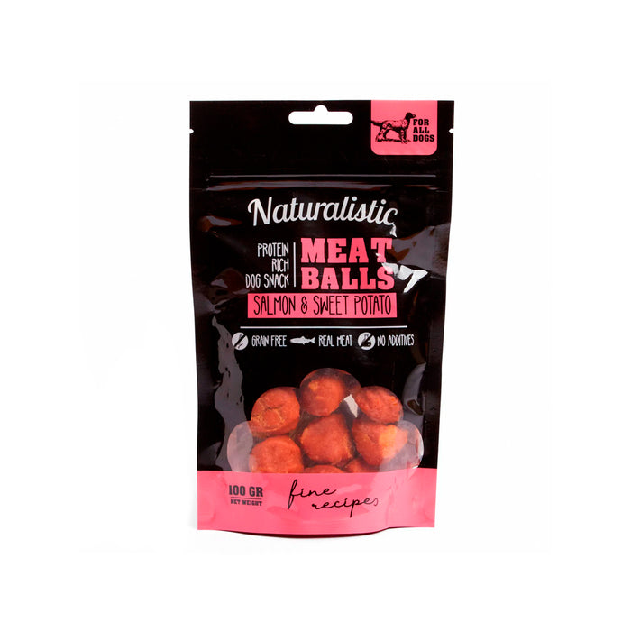 Naturalistic Meatballs Salmon and Sweet Potato 100 gr